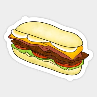 Bacon sandwich Sticker